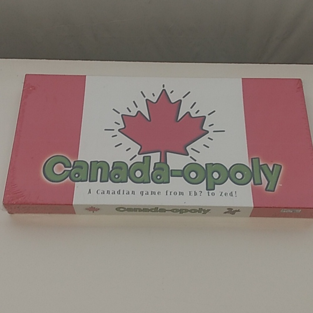 Canada-opoly Brand New Late for The Sky Board game 2-6 players age 8 to adult